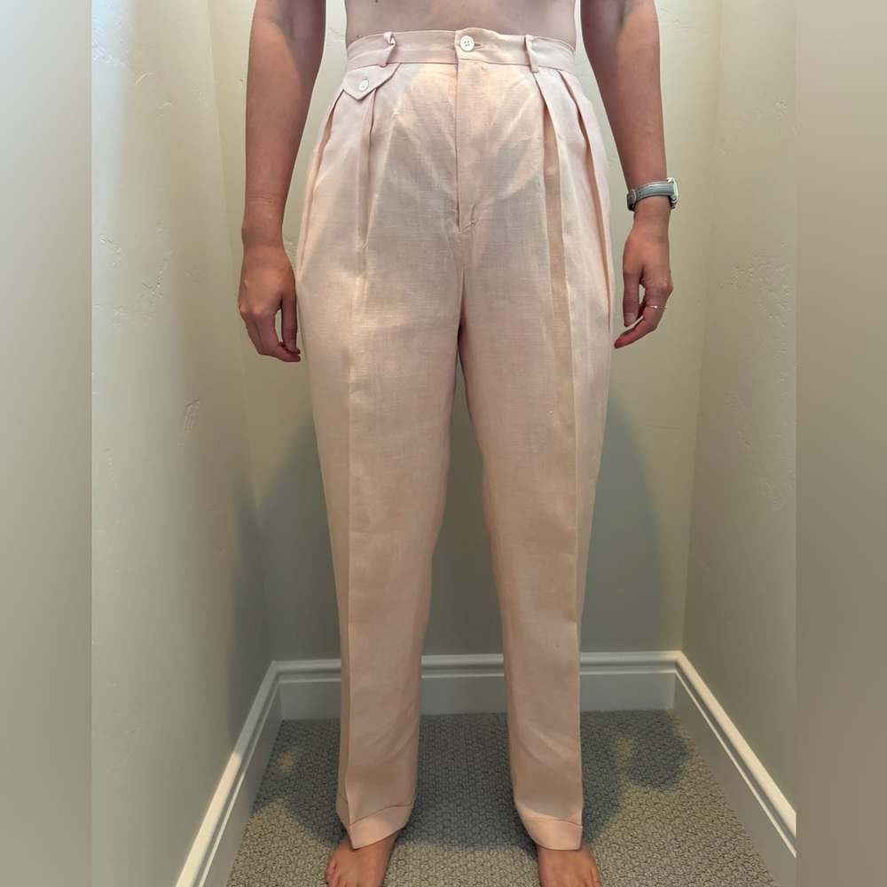 Ralph Lauren vintage linen trousers